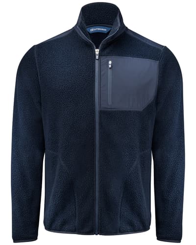 Cutter & Buck Cascade Sherpa miesten fleecetakki kierrätetty