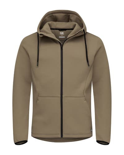 Cutter & Buck Pemberton miesten vetoketjuhuppari kierrätyskuidusta