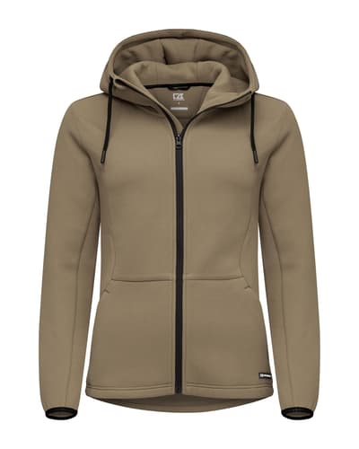 Cutter & Buck Pemberton naisten vetoketjuhuppari kierrätyskuidusta