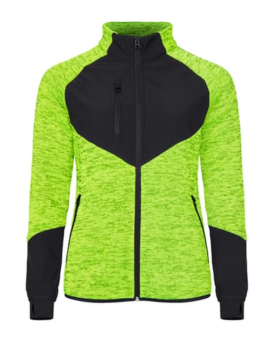 Clique Haines naisten fleecetakki softshell-paneeleilla