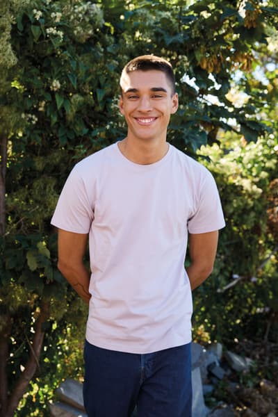 Miesten klassinen t-paita, Reilun kaupan puuvilla, 185g