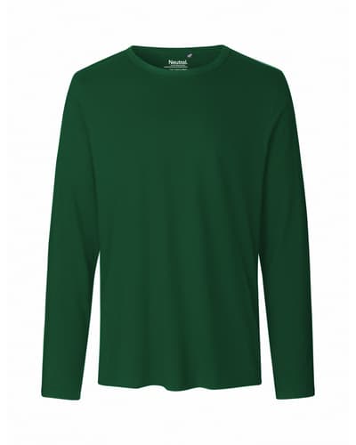Miesten pitkähihainen t-paita, Reilun kaupan puuvilla, 155g – packshot