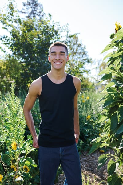 Miesten hihaton paita, Reilun kaupan puuvilla, 155g