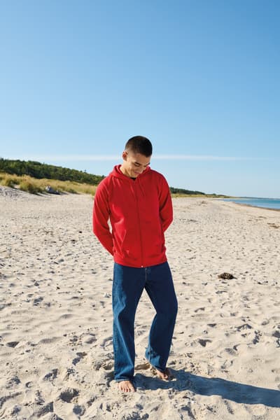 Miesten vetoketjuhuppari, Reilun kaupan puuvilla, 300g