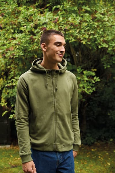 Unisex huppari piilovetoketjulla, Reilun kaupan puuvilla, 300g