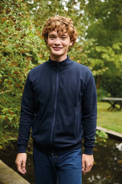 Unisex vetoketjutakki, Reilun kaupan puuvilla, 300g