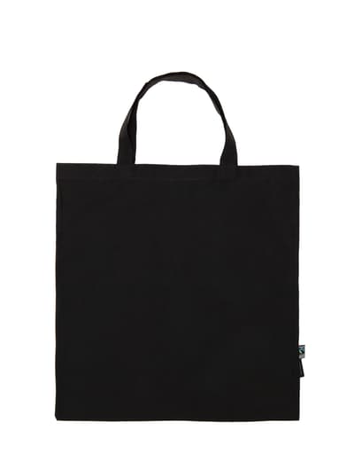 Ostoskassi lyhyillä kahvoilla, Reilun kaupan puuvilla, 120g – packshot