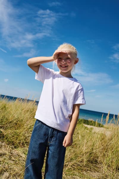 Lasten Tiger Cotton t-paita, luomupuuvilla, 155g