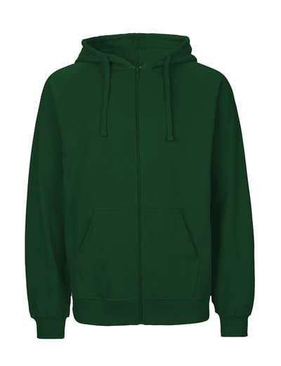 Unisex Tiger Cotton vetoketjuhuppari, luomupuuvilla, 300g – packshot