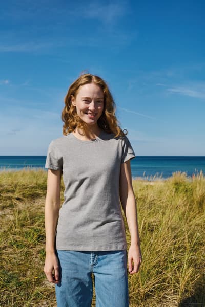 Naisten Tiger Cotton t-paita, luomupuuvilla, 155g