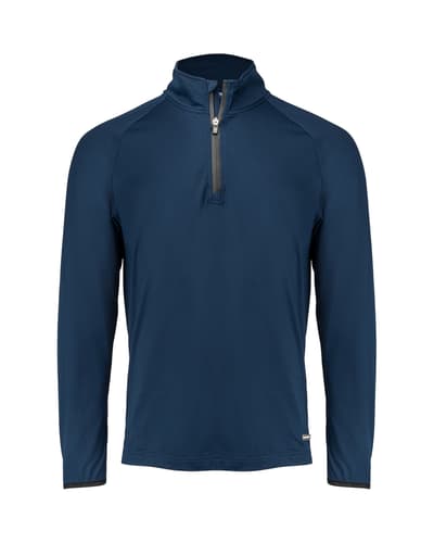 Cutter & Buck Adapt miesten puolivetoketjullinen collegepaita