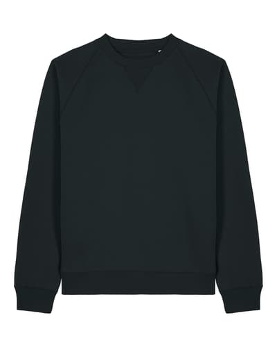 Unisex collegepaita luomupuuvilla 400g (relaxed fit) – packshot