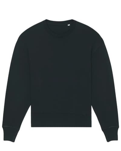 Unisex collegepaita luomupuuvilla-sekoite 350g (relaxed fit) – packshot