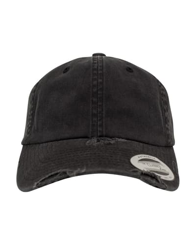 Flexfit 6245DC Low Profile Destroyed dad cap -lippis
