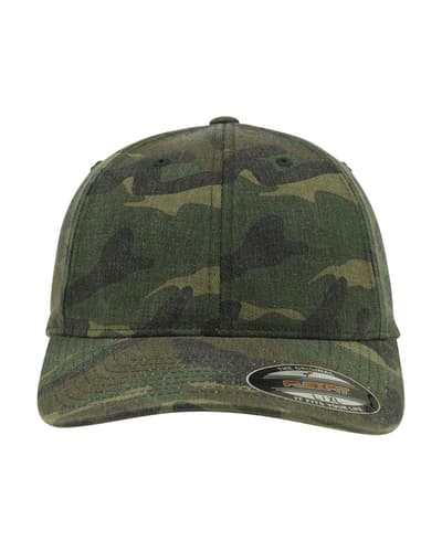 Flexfit 6977CA Garment Washed Camo dad cap -lippis