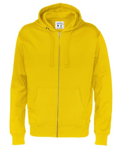 Cottover miesten vetoketjullinen huppari luomupuuvilla 280 g