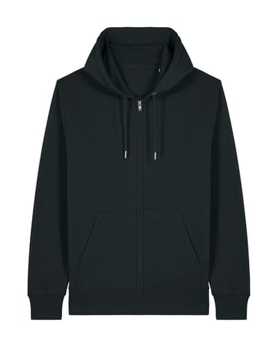 Unisex vetoketjuhuppari, luomu- ja kierrätyspuuvilla, 300g (medium fit) – packshot