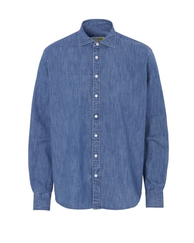 Cottover miesten farkkukauluspaita comfort fit
