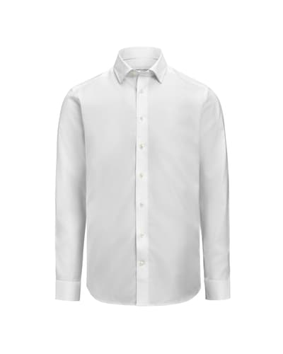 J. Harvest & Frost GB02 Twill Stretch miesten kauluspaita slim fit