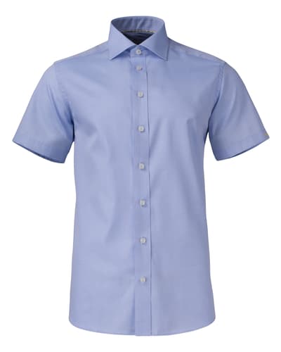 J. Harvest & Frost YB50 Twill miesten lyhythihainen kauluspaita slim fit