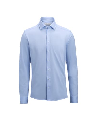 J. Harvest & Frost IB135 Pique Knit miesten neuloskauluspaita slim fit