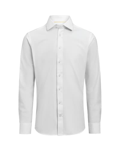 J. Harvest & Frost YB150 Twill Stretch miesten kauluspaita regular fit