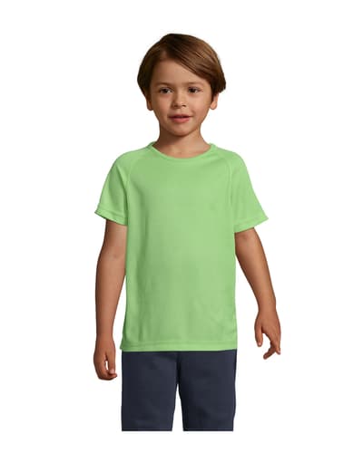 Lasten t-paita kierrätyspolyesteri 140 g — Sol's Sporty