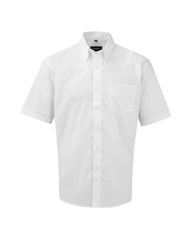 Russell Classic Oxford miesten lyhythihainen kauluspaita