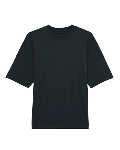 Unisex t-paita, luomupuuvilla, 200g (oversized) – packshot