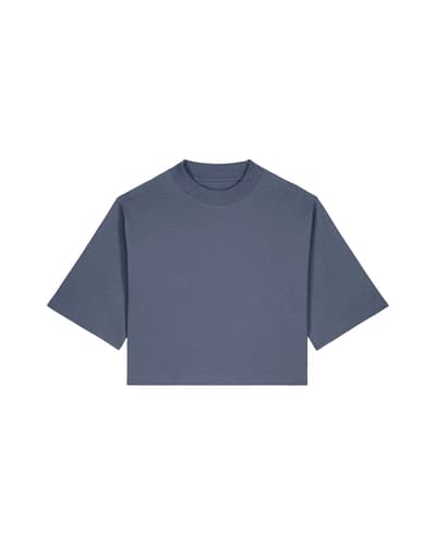 Naisten t-paita luomupuuvilla-sekoite – packshot