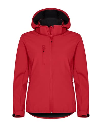 Clique Classic naisten kierrätetty softshell-takki hupulla