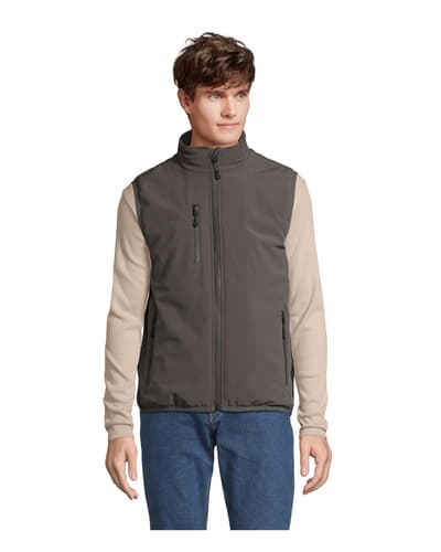 Sol's Falcon unisex kierrätetty topattu softshell-liivi