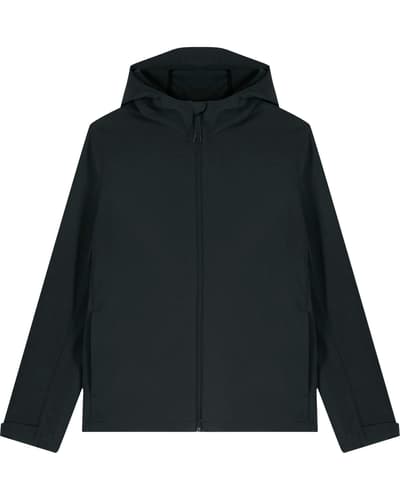 Miesten softshell-takki, kierrätyspolyesteri, 342g (medium fit) – packshot
