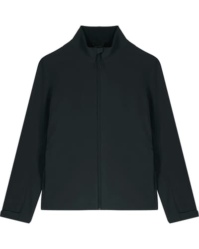 Miesten softshell-takki, kierrätyspolyesteri, 342g (medium fit) – packshot