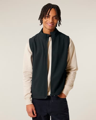 Miesten softshell-takki kierrätyspolyesteri 315g
