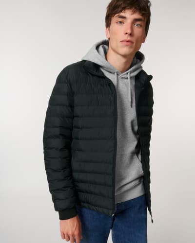 Miesten toppatakki, kierrätyspolyesteri, 75g (fitted)