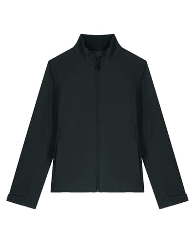 Naisten softshell-takki, kierrätyspolyesteri, 342g (medium fit) – packshot