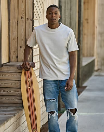 Unlabeled Loose Fit Tee, orgaaninen puuvilla, 220g