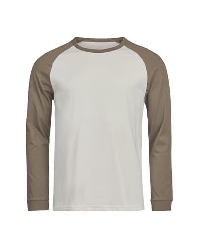 Unlabeled Baseball Tee LS, orgaaninen puuvilla, 185g – packshot