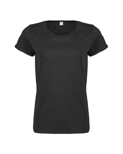 Tee Jays Roll-Up Tee naisten t-paita – packshot