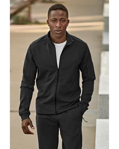 Tee Jays Athletic vetoketjullinen collegetakki