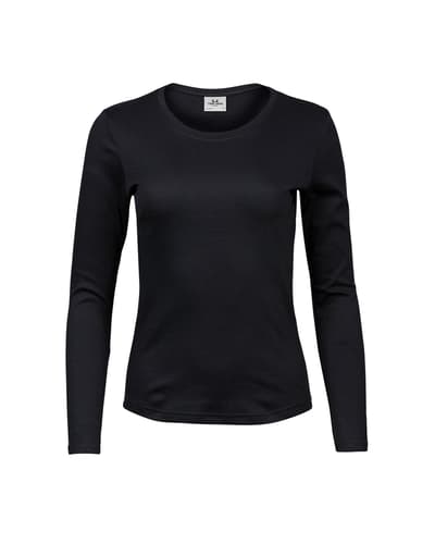 Tee Jays Long Sleeve Interlock Tee naisten t-paita – packshot