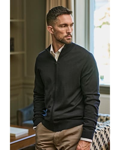 Tee Jays Full Zip miesten neuletakki