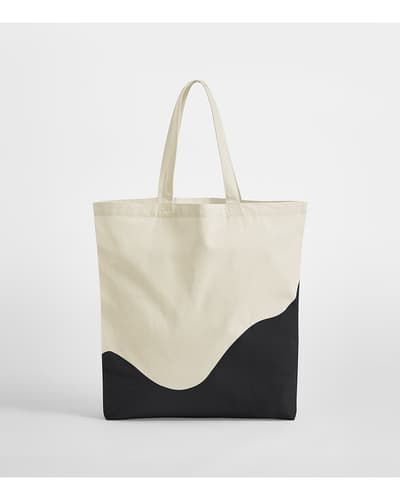 Organic Cotton Wave Print Maxi Tote