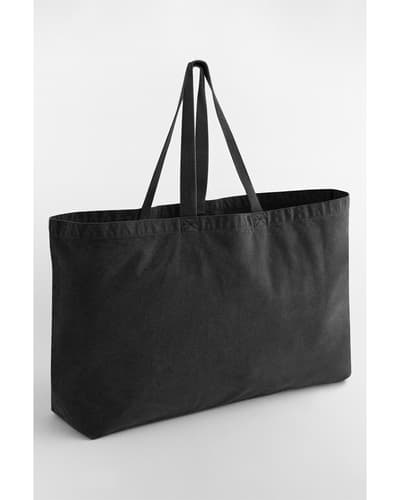 Garment Dyed Oversized Tote Bag
