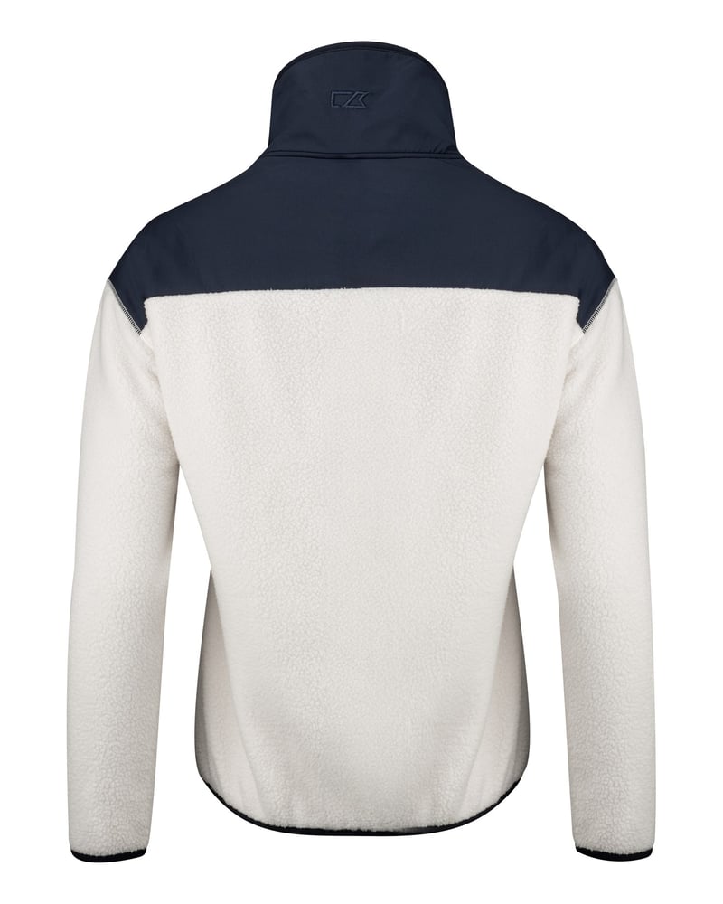 Cutter & Buck Cascade Sherpa naisten fleecetakki kierrätetty – Packshot takaa