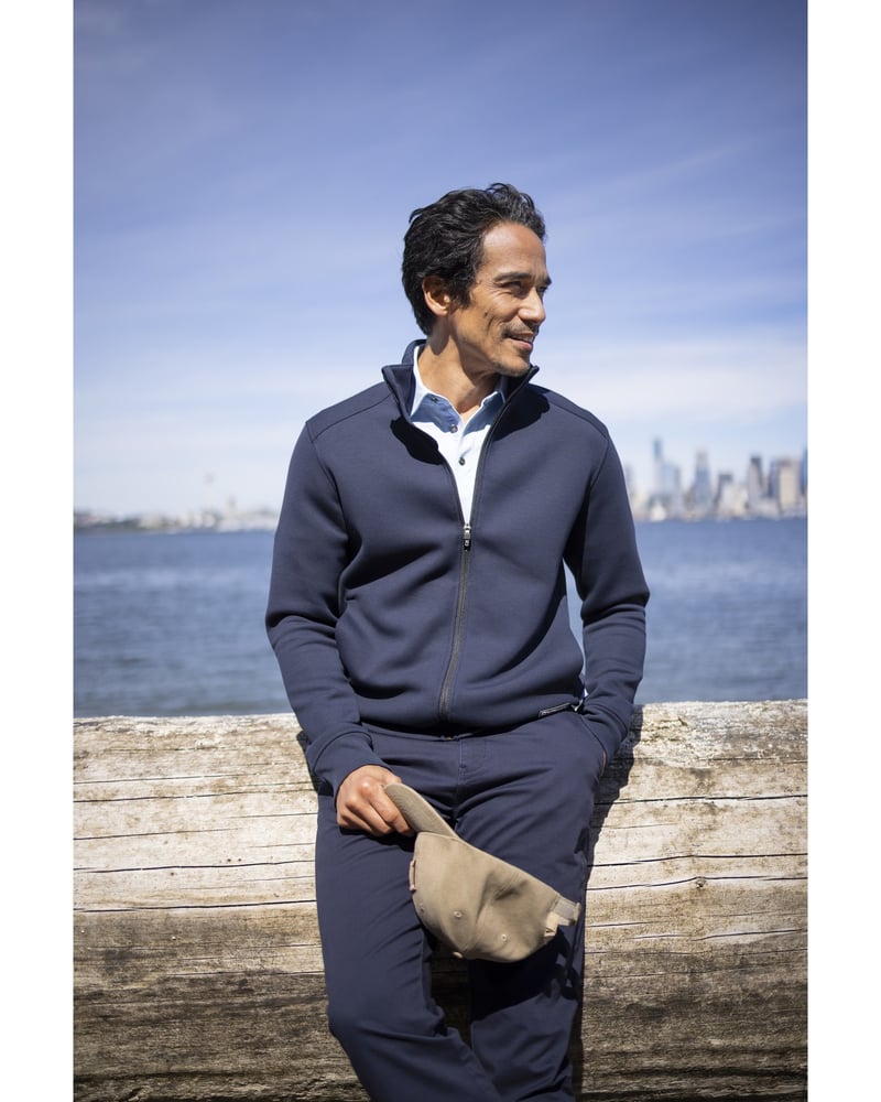 Cutter & Buck Pemberton miesten collegetakki vetoketjullinen – kuva 5