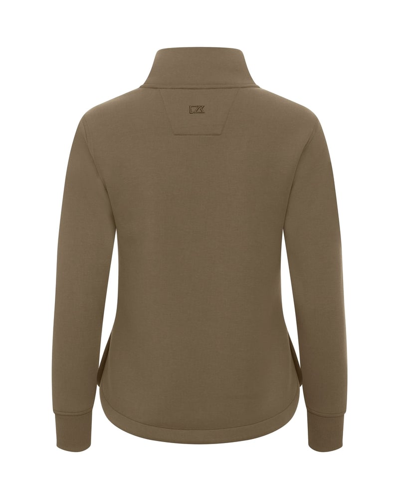 Cutter & Buck Pemberton naisten collegetakki vetoketjullinen – Packshot takaa