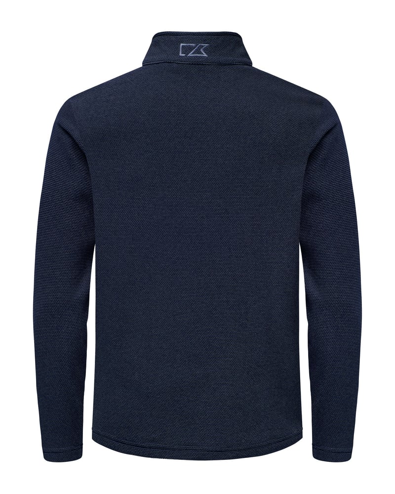 Cutter & Buck Hunts Point miesten fleecetakki painonapeilla – Packshot edestä