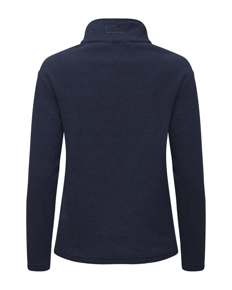 Cutter & Buck Hunts Point naisten fleecetakki painonapeilla – Packshot takaa